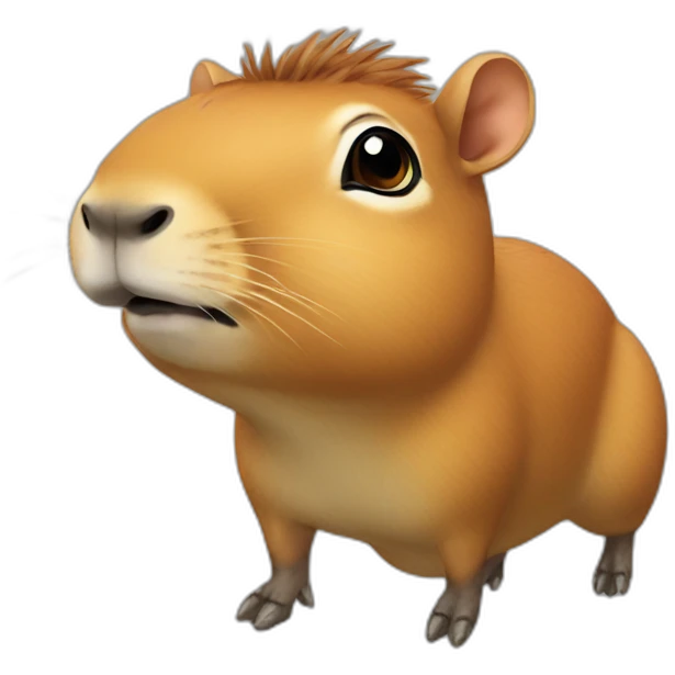 capivara amizade emoji