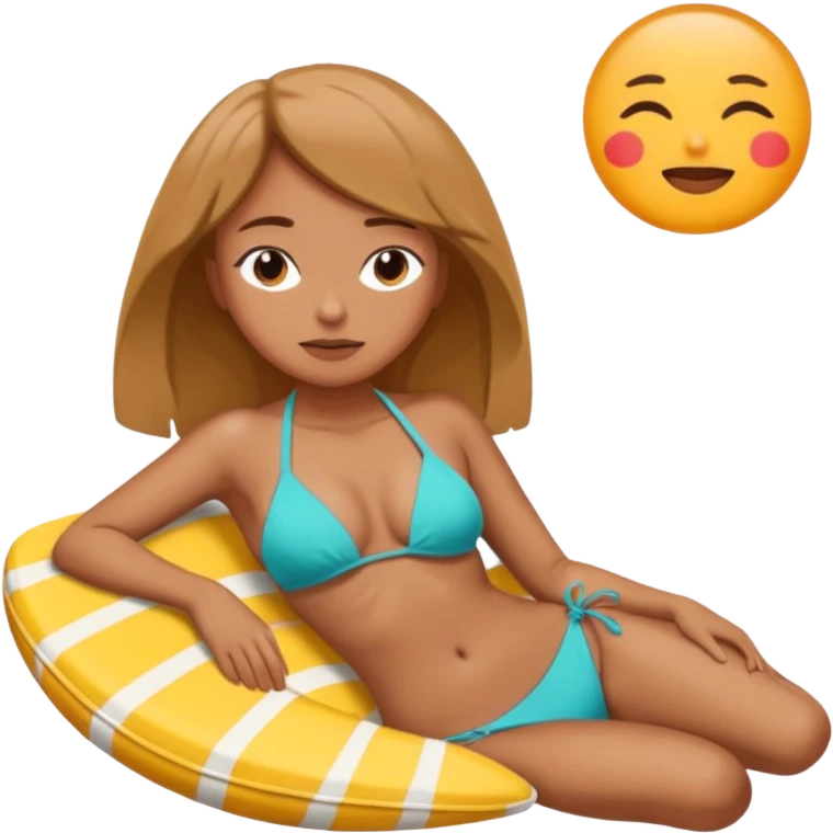 Bikini y ya me estoy durmiendo  emoji