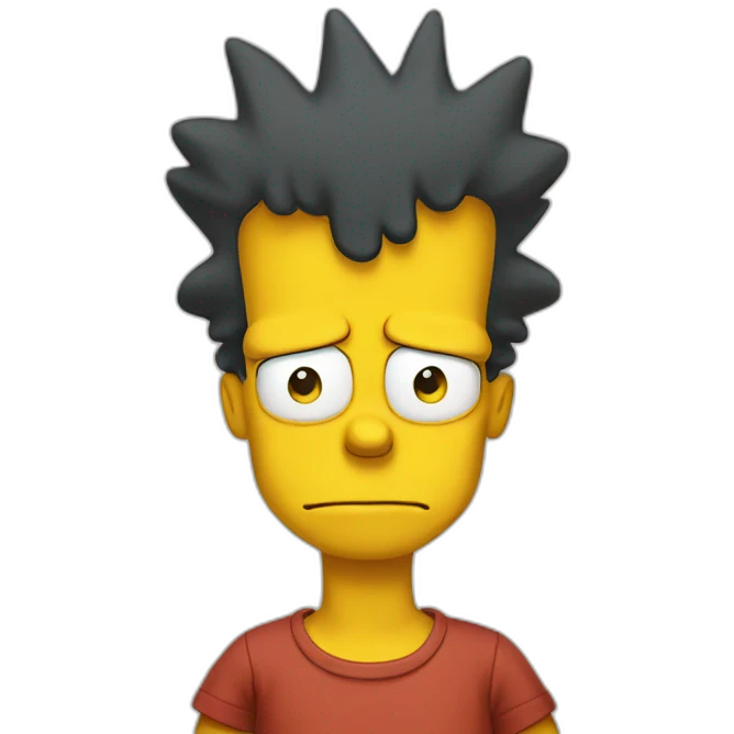 Bart Simpson emoji