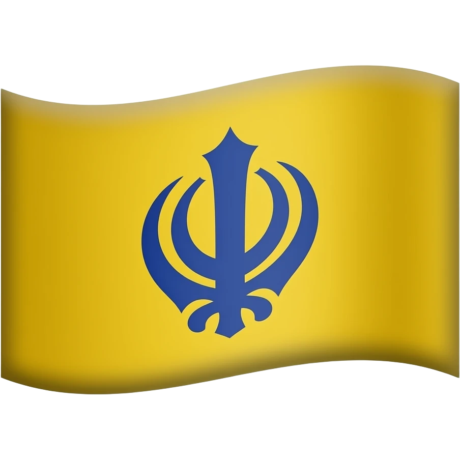 Flag emoji sikh emoji