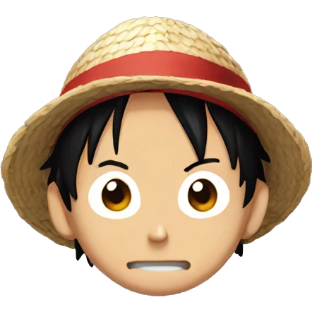 Luffy emoji