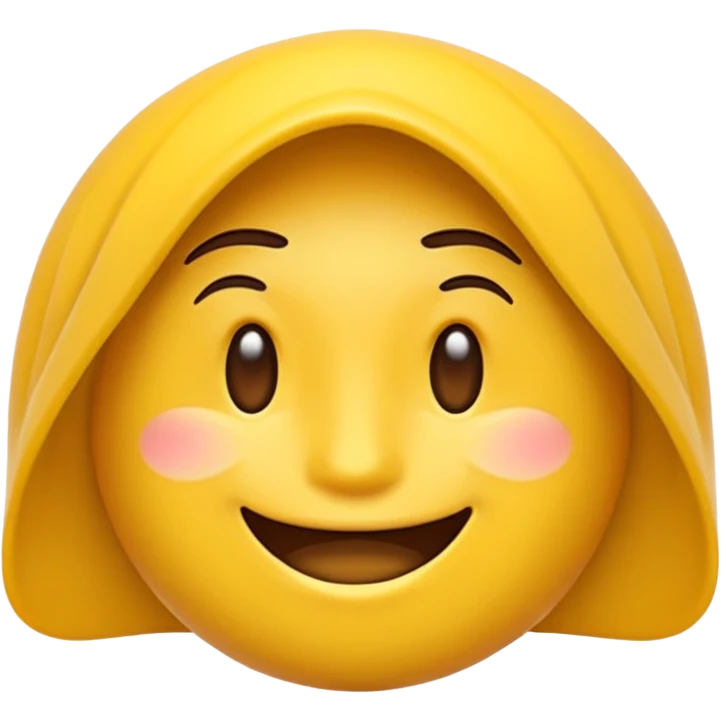 Maracujá estilizado, amarelo vibrante, traços simples em estilo emoji, fundo transparente. emoji