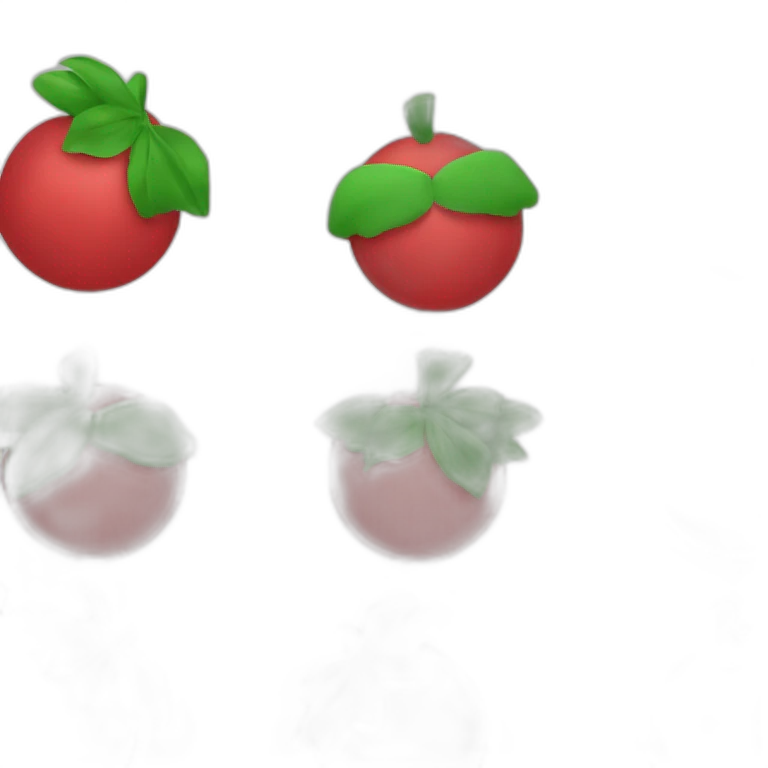 un adorno navideño circular rojo y verde con  la palabra Dalia en el centro. emoji