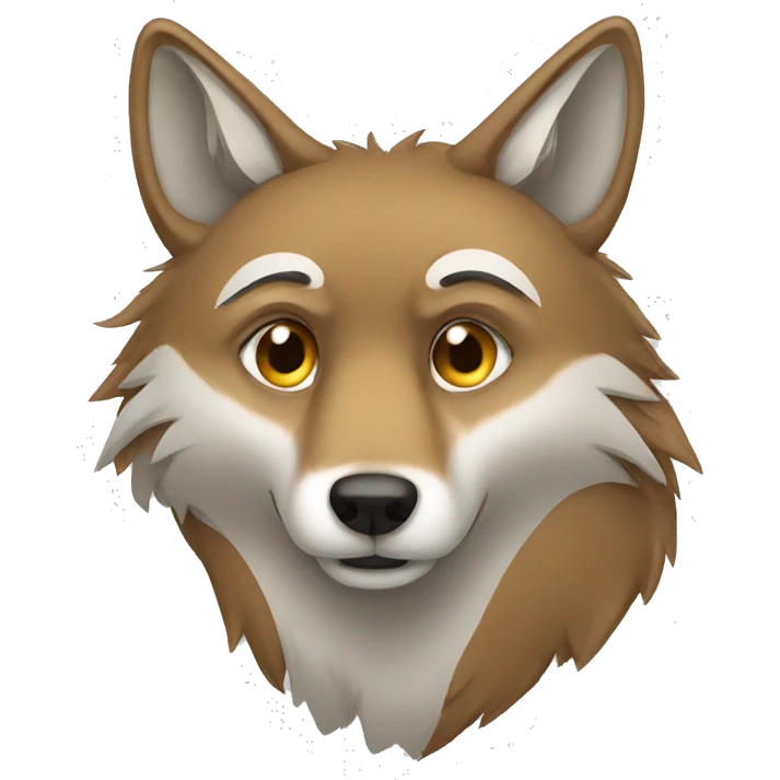 coyote that is crying emoji