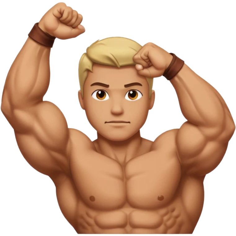 Arm flexing  emoji