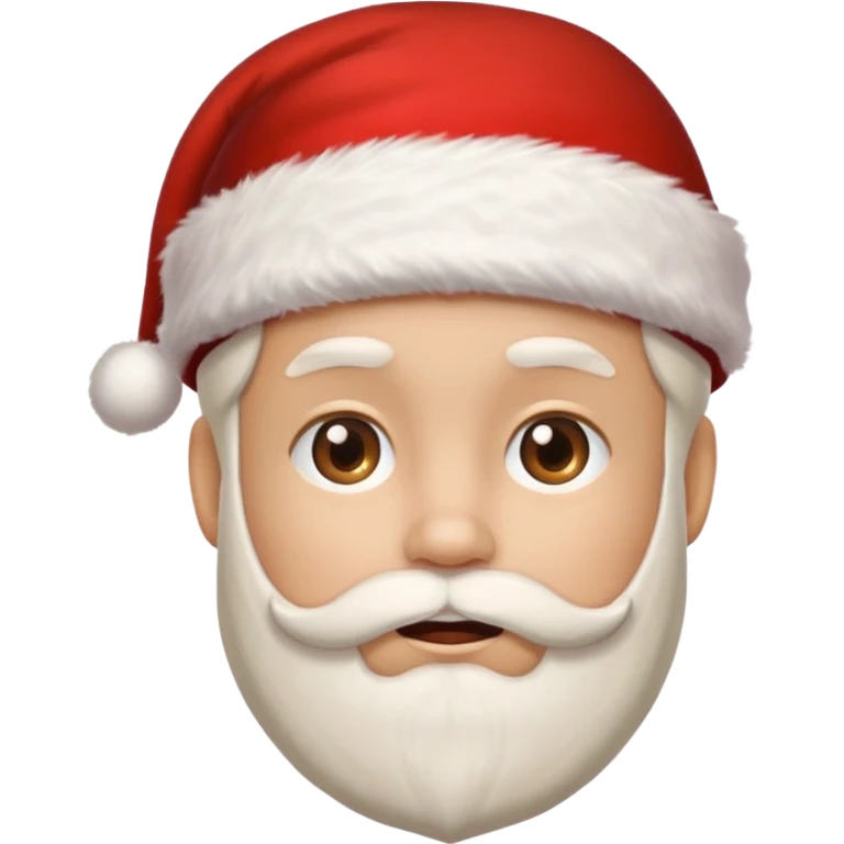 🤠 with a santa hat emoji