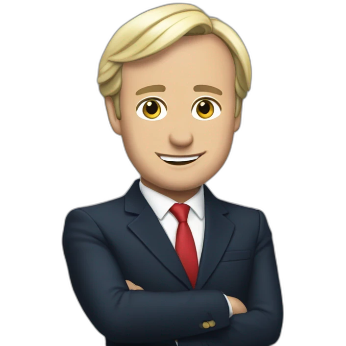 macron le pen emoji