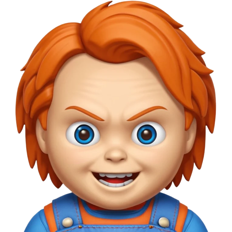 Un emojin de chuky emoji