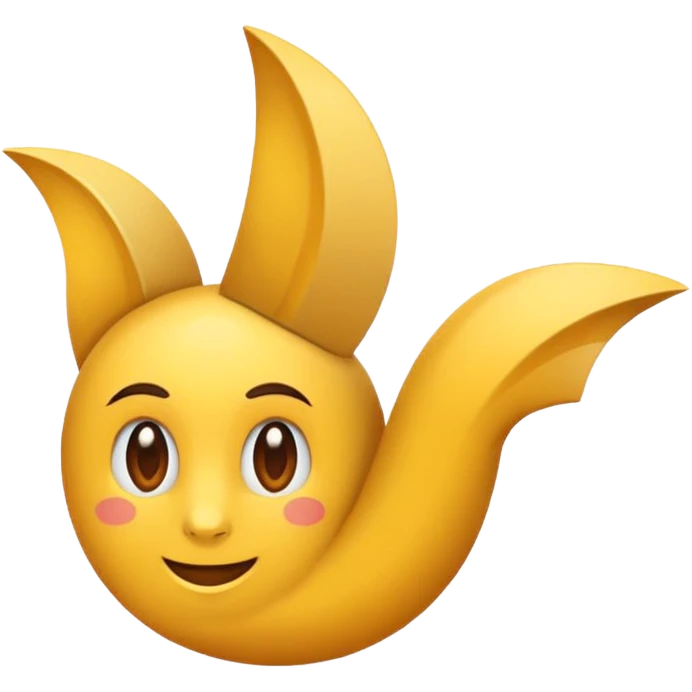 Tourne légèrement le logo vers la gauche (garde le fond blanc) pour qu'il soit de 3/4 face emoji