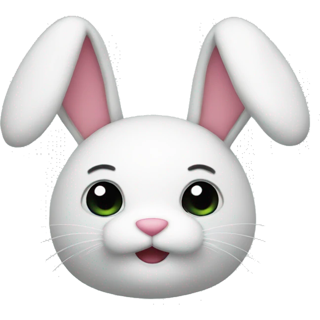 Bunny stuffed animal  emoji