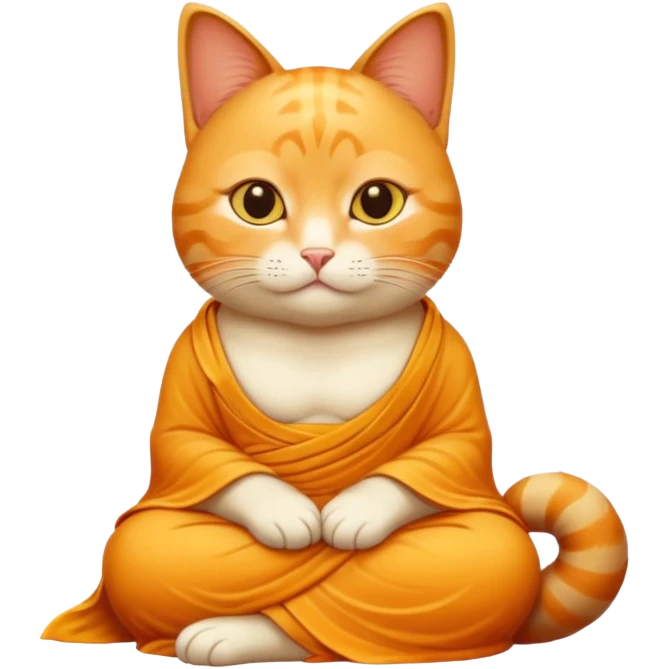 A budah cat  emoji