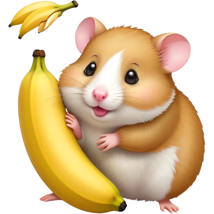 Humster kisses banana emoji
