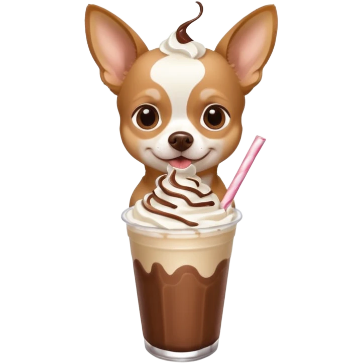 CHIGUAGUA cafe chocolate  emoji