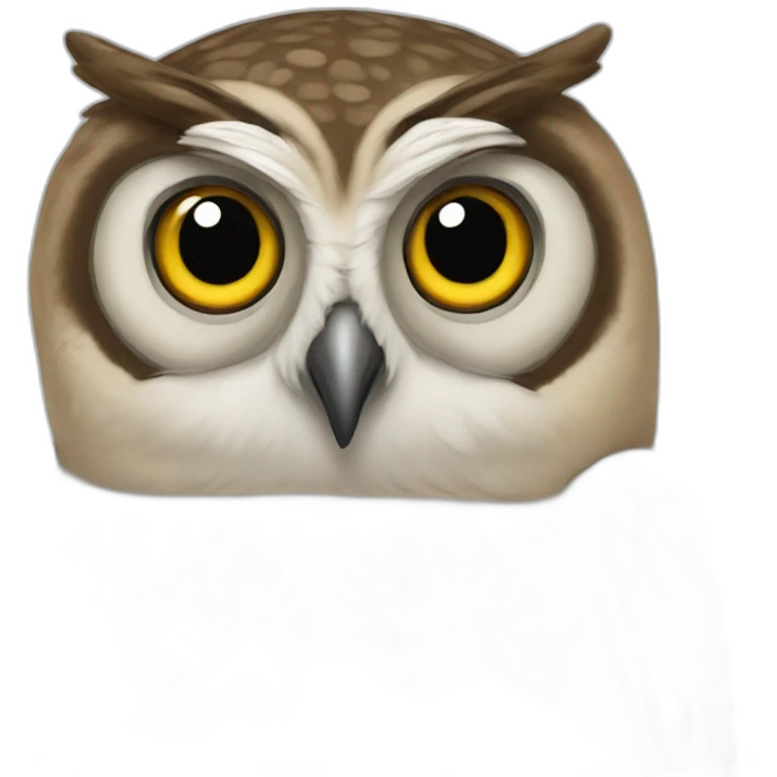 an Israeli owl emoji