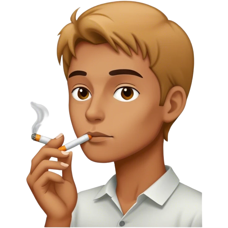 Me smoking a cigarette  emoji