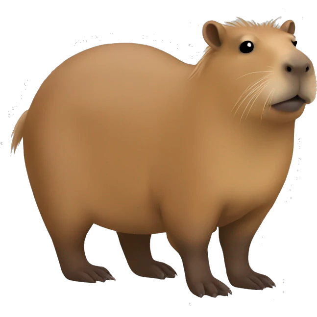 Capybara emoji
