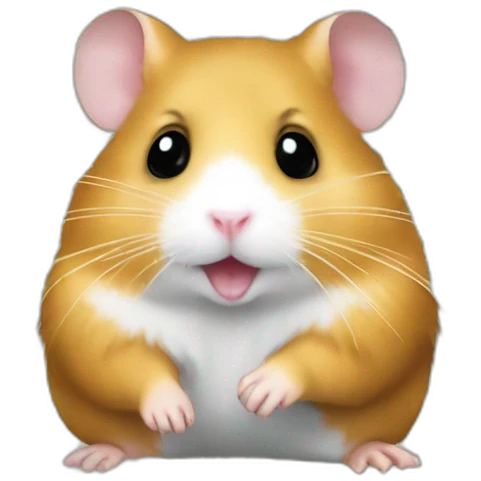 hamster has much money emoji