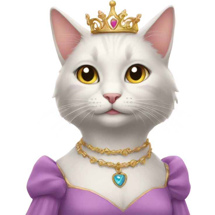 princess cat emoji