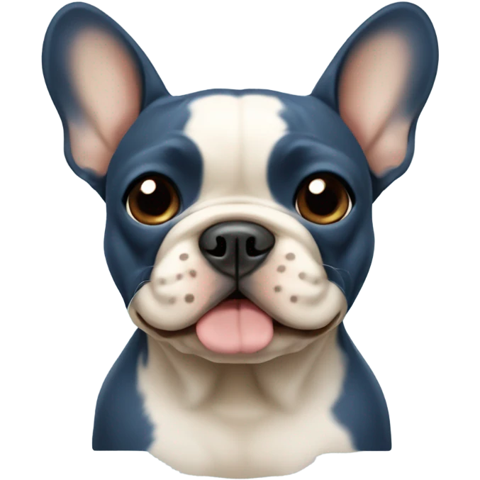 French bulldog blue and tan emoji