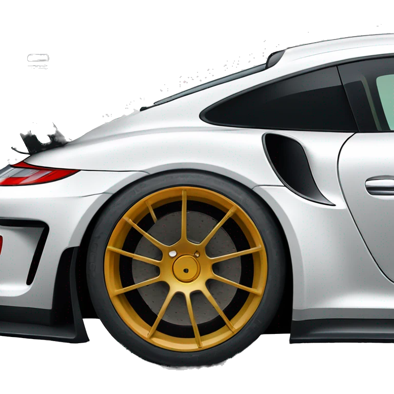 A Porsche GT3 RS with a widebody kit emoji