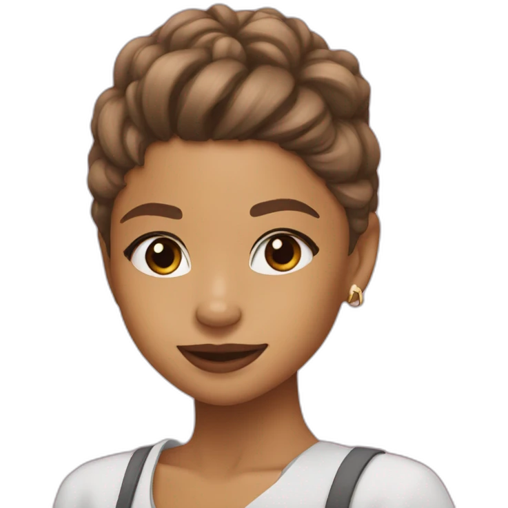 ZENDAYA WITH POMCHI emoji