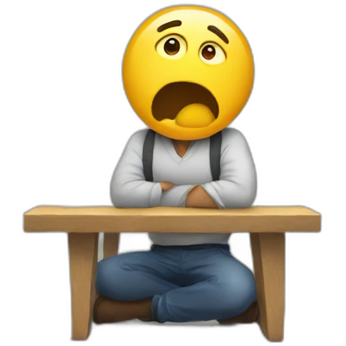 stuck emoji