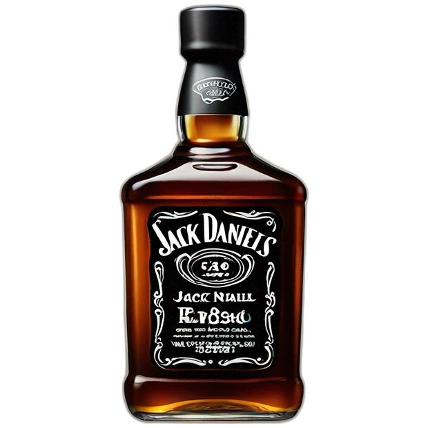 jack daniels bottle emoji