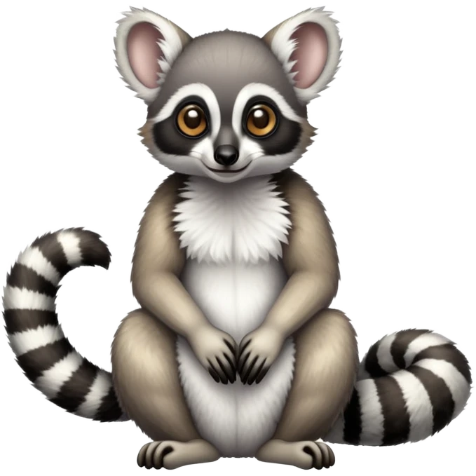 Ringtail lemur emoji