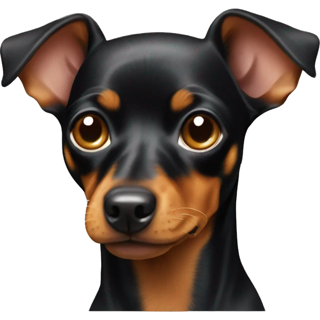 Min pin dog emoji