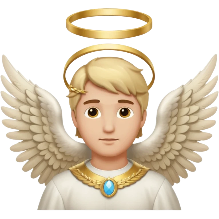 man angel emoji