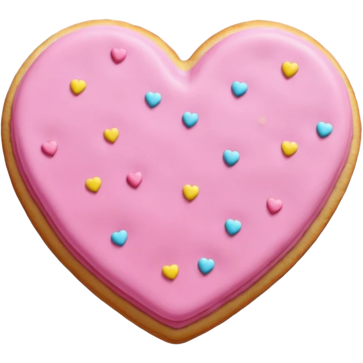Natale rosa, biscotti estetico emoji