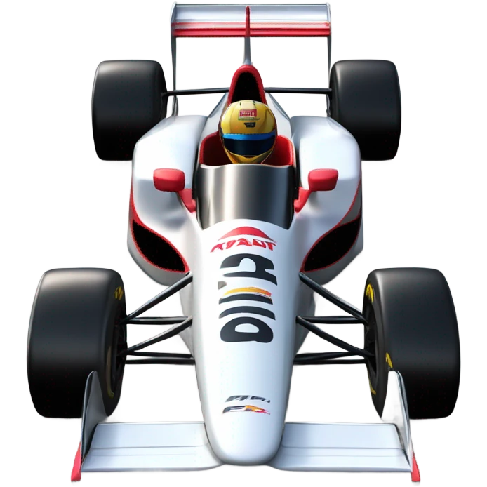 indy racing car emoji