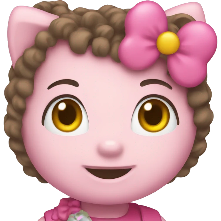 Hello kitty emoji