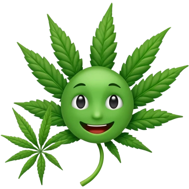 Emoji doing marijuaina  emoji