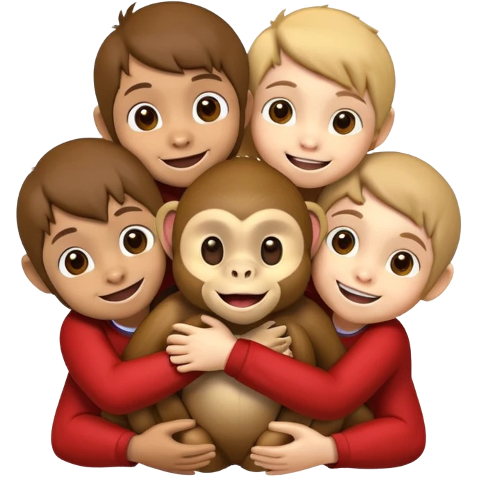 Monkey love students  emoji