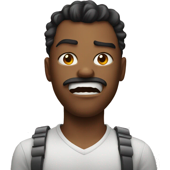 Love with angry  emoji
