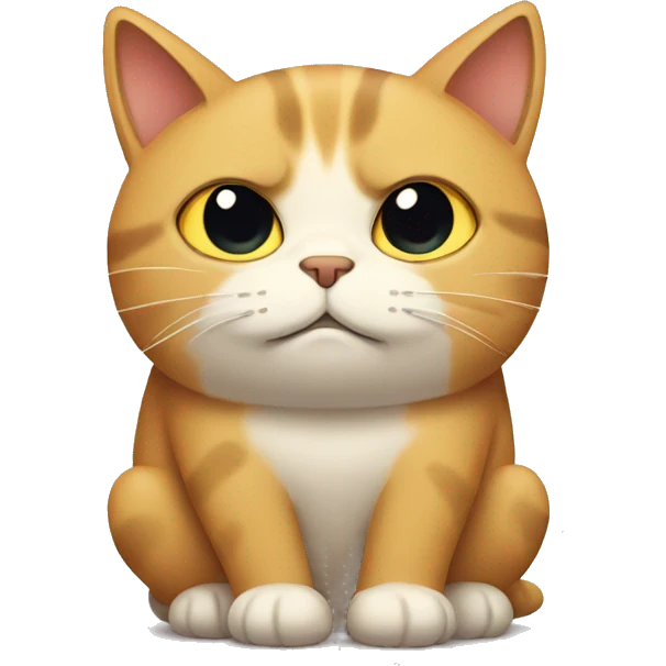 cat being sad emoji