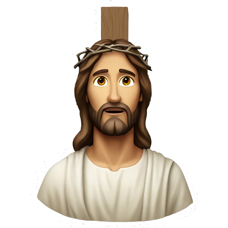 jesus christ on the cross emoji