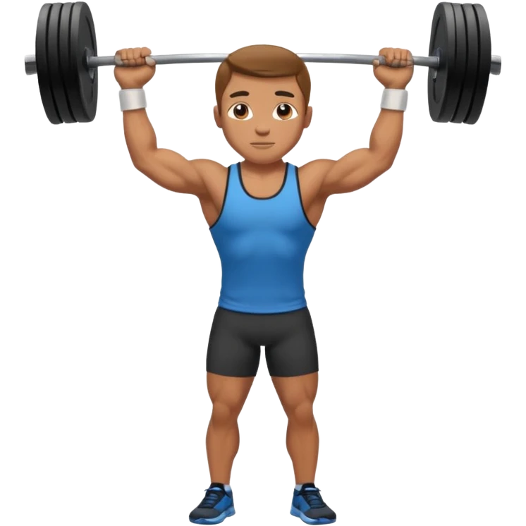 Weightlifting emoji