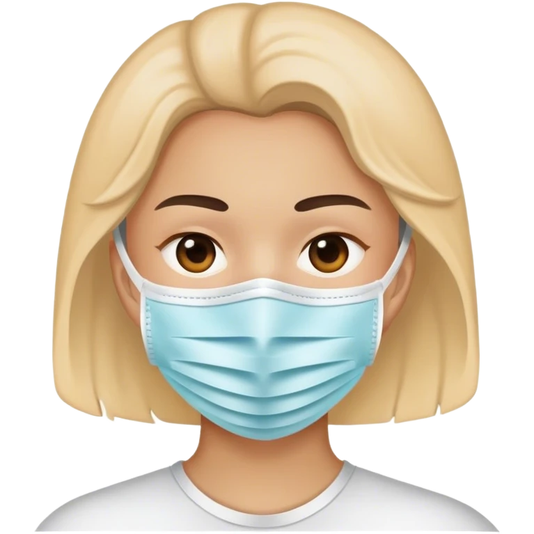 Self care mask emoji