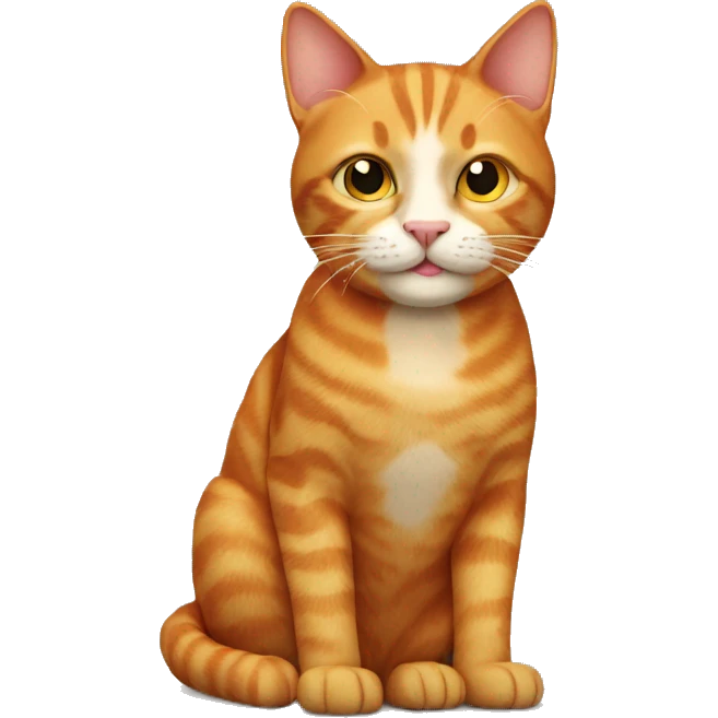 Ginger cat  emoji