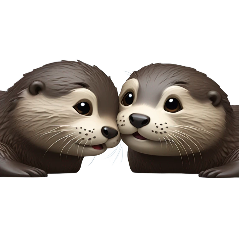 Otter couple  emoji