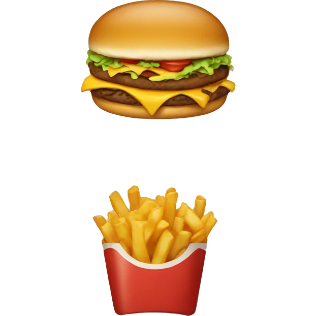 fast food emoji