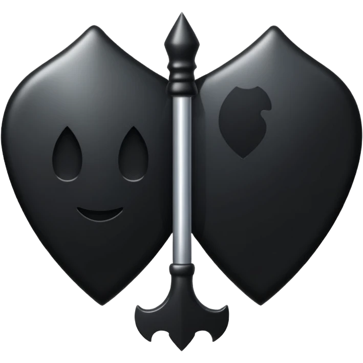 black spade suit emoji