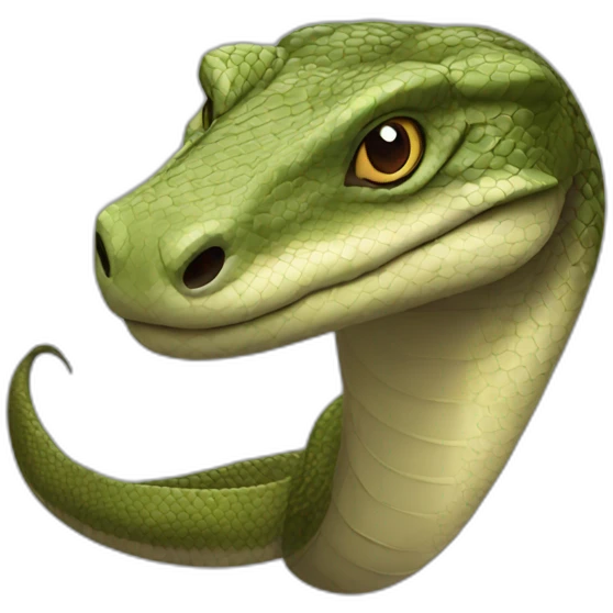 Snake Komodo Dragon emoji