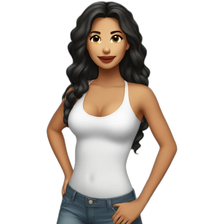 Sexy latina emoji