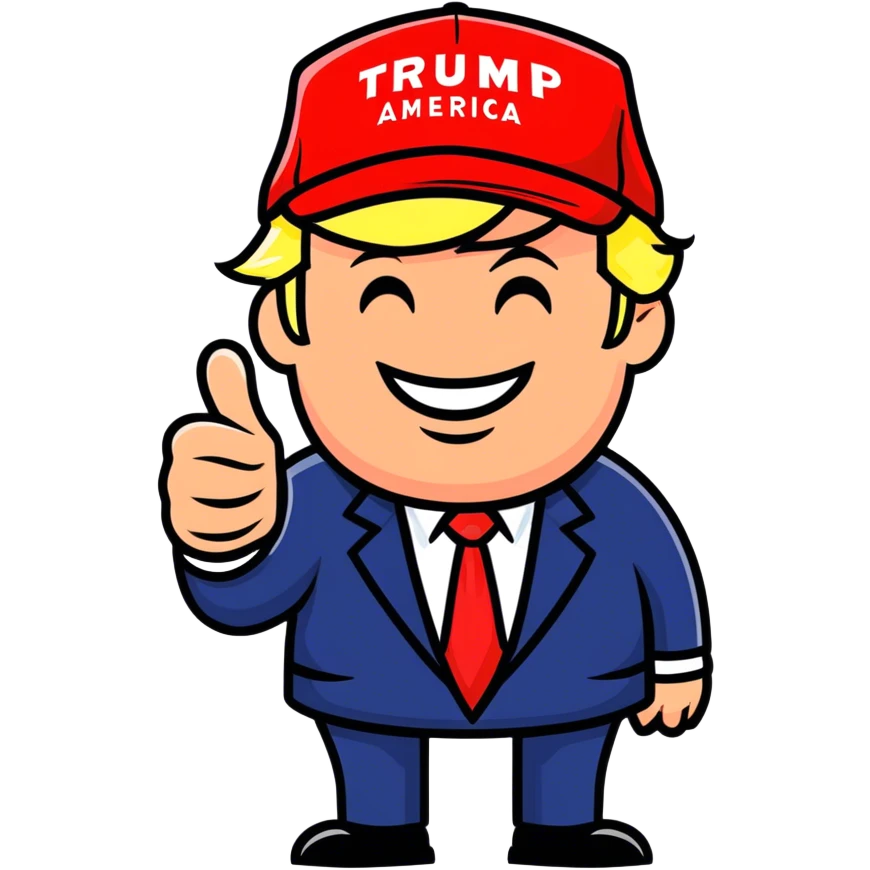 Trump the winner  emoji