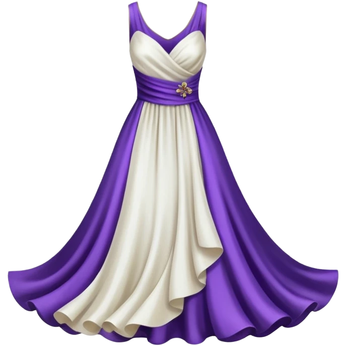 doce branco e roxo emoji