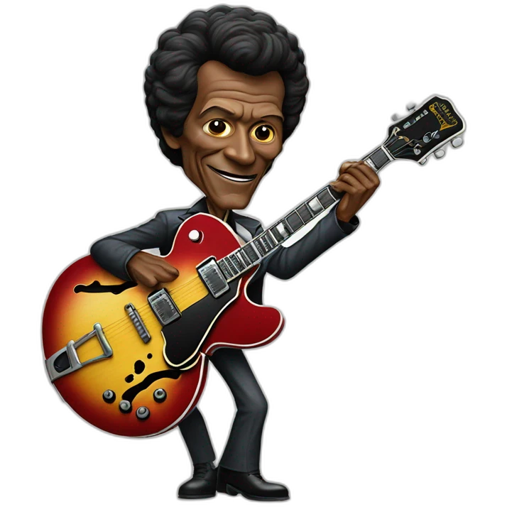 Chuck berry johnny b goode emoji