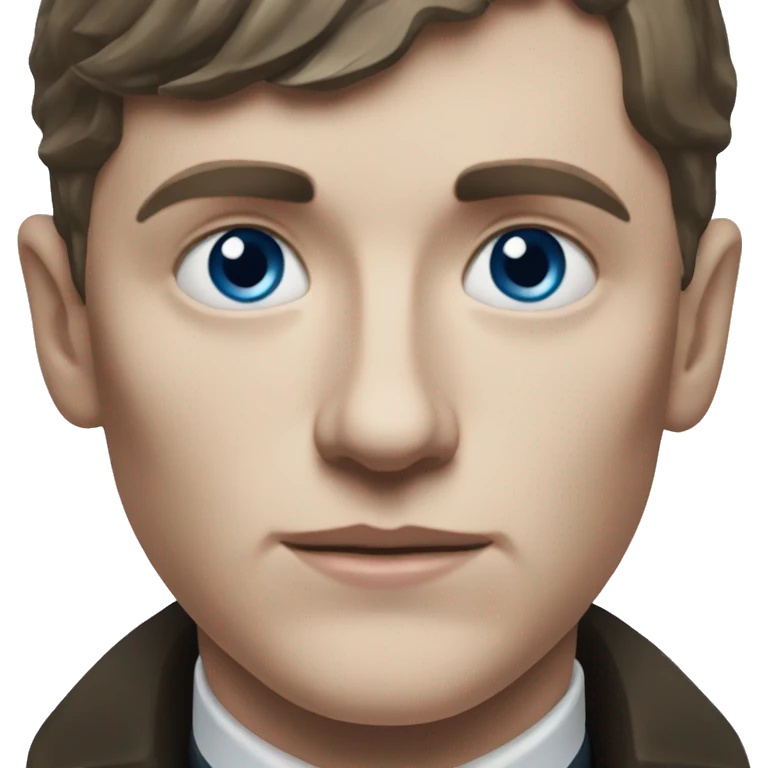 Thomas Shelby with blue eyes  emoji